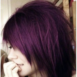 Mystic Divine Demi-Permanent Hair Color & 10 Developer 4VV   Violet Medium Brown