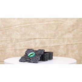 Celtic Knotwork Cross Eye Of The Dragon Gothic Decorative Trinket Box Figurine