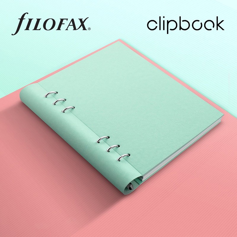 Filofax 023621 A5 Clipbook - Duck Egg