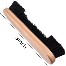 Fayvosiue Billiards Pool Table and Rail Brush Set with Cue Cleaning Cloth Club Wipe Dry Cloth