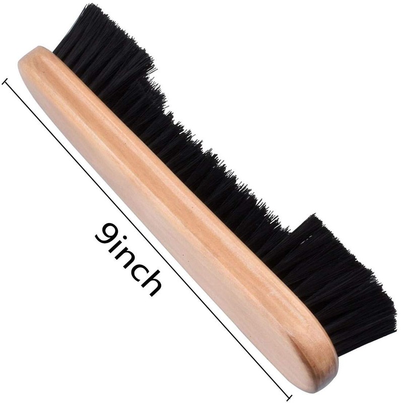 Fayvosiue Billiards Pool Table and Rail Brush Set with Cue