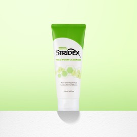 Stridex Cica Hyaluronic Acid Mildly Acidic Hypoallergenic Baja Cleansing Foam Face Wash 150ml / 스트라이덱스 시카 히알루론산 약산성 저자극 바하 클렌징폼 세안제 150ml