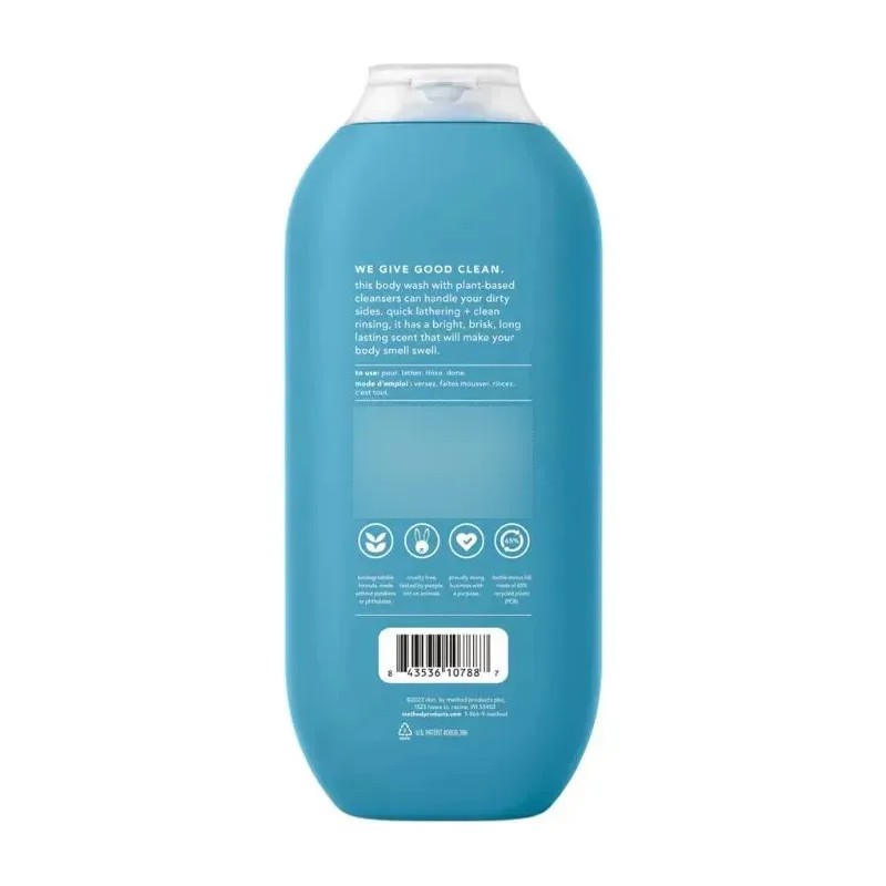 2 Method Men Body Wash Glacier+granite / Sea+surf 532ml