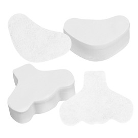 NOLITOY 200 Pcs Nose and Chin Cleansing Pads Cotton Patches for Blackheads Gentle and Versatile Facial Strips for Deep Cleansing Multi Purpose Skin Care