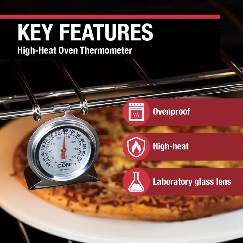 Termómetro de horno ProAccurate DOT2 con certificación NSF., ProAccurate termómetro