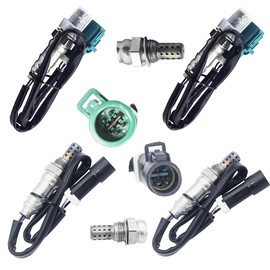 Oxygen Sensors for Ford F-150 2004-2008 4.2L 4.6L 5.4L Lincoln Mark LT 5.4L 2006-2008 Upstream + Downstream 4PCS