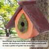 Bird House Garden Tree Decoration Hummingbird Synthetic Resin House Craft