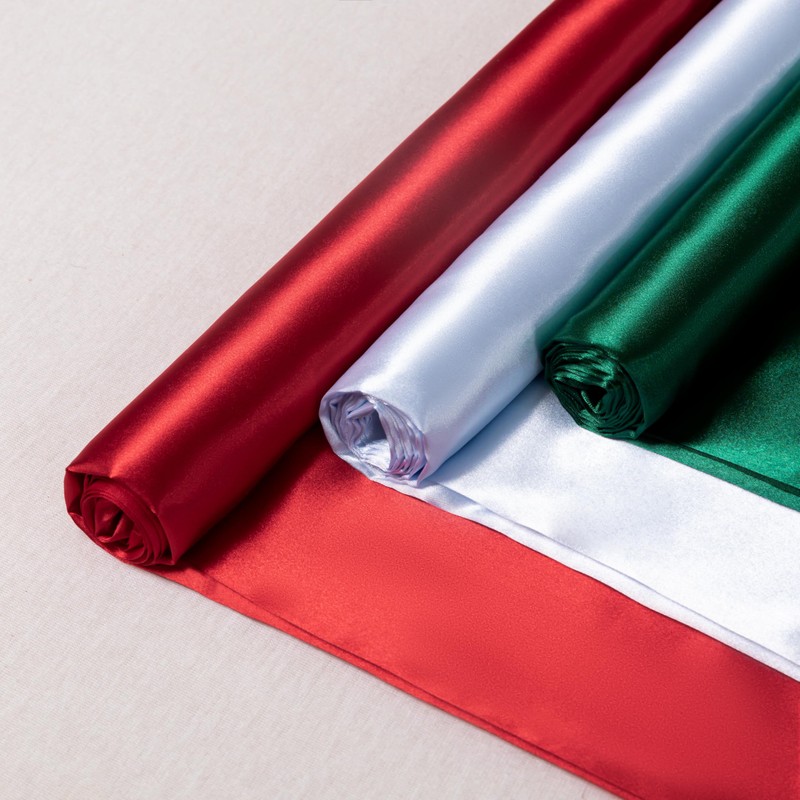 Satin Fabric by The Yard, 5 Yards 55" Wide Premium