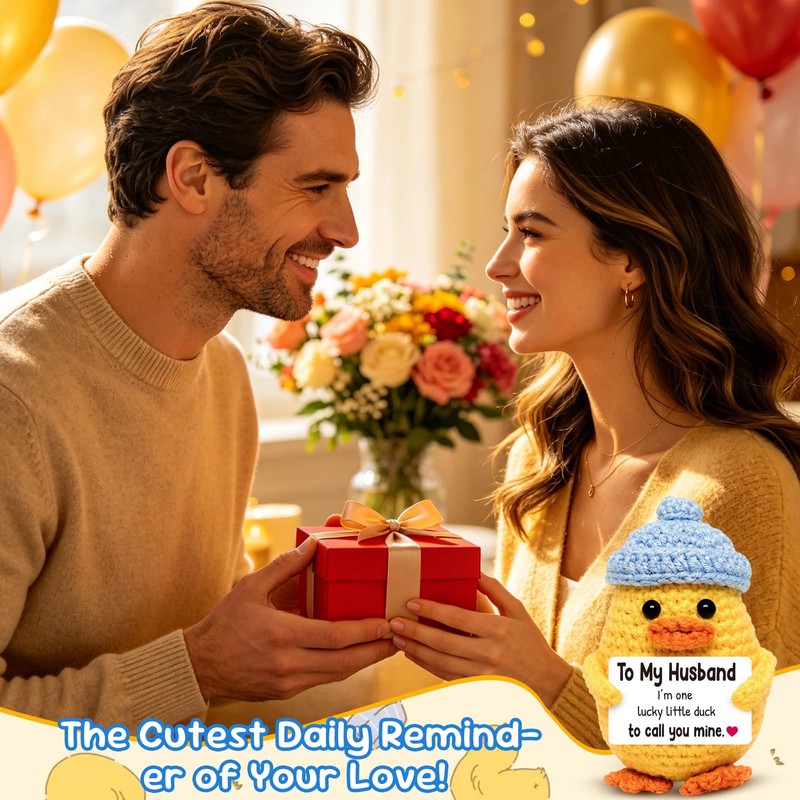 Fathers Day Presents for Husband from Wife – Crochet Duck