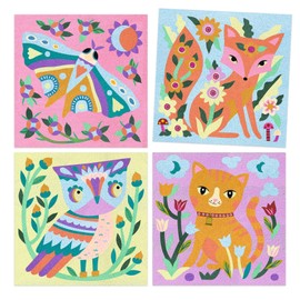 Djeco Sand Picture Garden Lights Craft Set #DJ08680