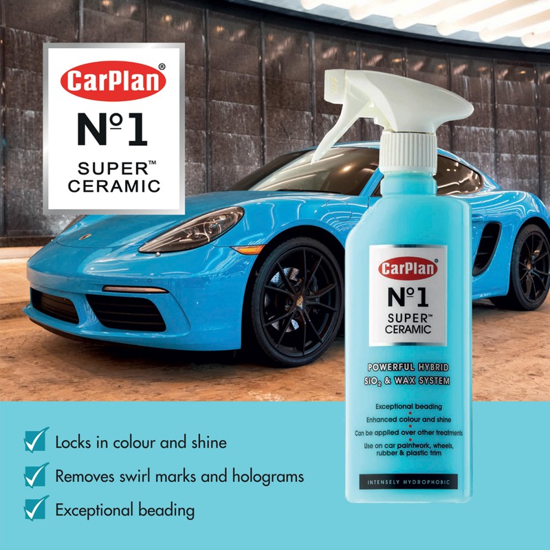 CarPlan No.1 Super Ceramic Hybrid Ceramic Wax Spray Coating, 21