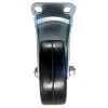 Hy-Weld Hard Rubber 4" x 1.5" Rigid Caster