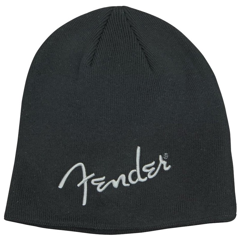 Fender® Logo Beanie, Black