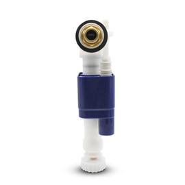 DOJA Barcelona | Mixed Filling Valve | Pack 1 | 3/8" | Universal Toilet Filling Valve | Float Valve Replacement Parts | Cistern Replacement Parts | Cistern Feeding Mechanism, Reversible...