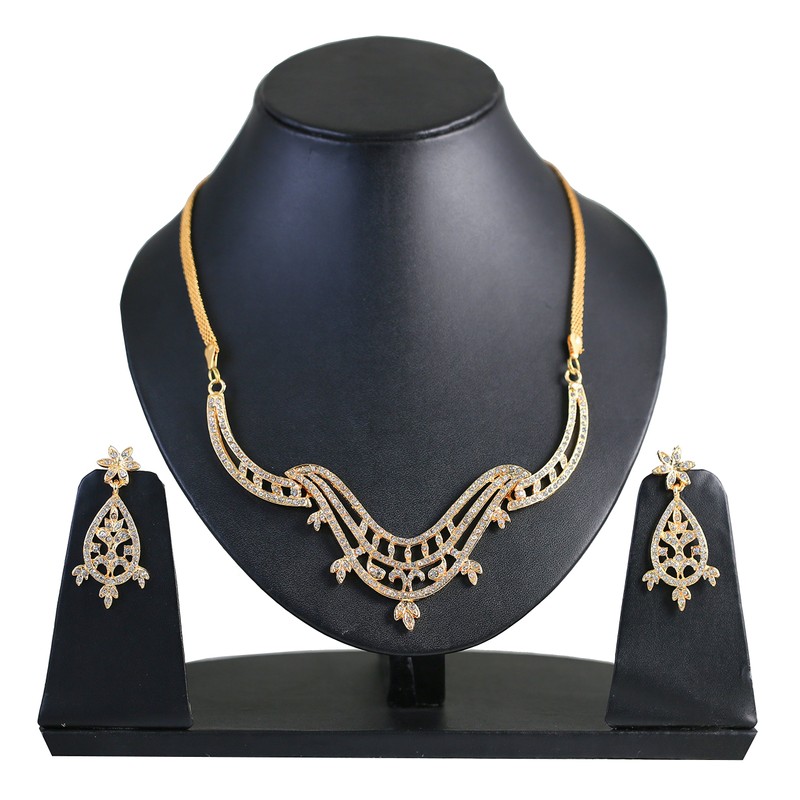 Touchstone New Indian Bollywood Desire Studded Diamond Look Collection Traditional