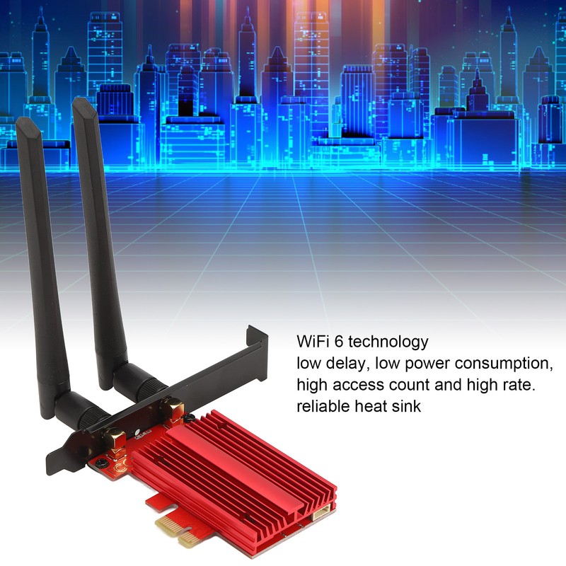 Wifi 6 Adapter 6GHz 5.8GHz 2. 4GHz Maximum 3000Mbps WiFi