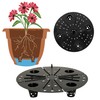 Fiskars 20-56106 6 Inch Ariana with Self-Watering Grid, Color Clay,