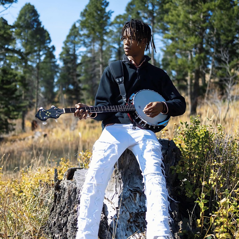 Neotech Gitarrengurt 8301252 Mega Bass (kurz) Banjo Schwarz