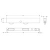 Sliding Patio Door Roller Wheels Stainless Steel for UPVC Timber