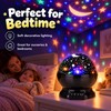Rotating Starry Sky Night Light Projector, Moon and Star Ceiling