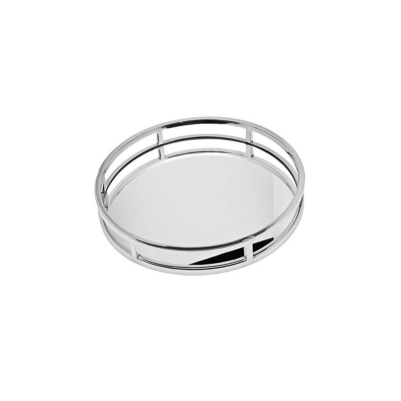 Godinger 49831 Aspen 13 Round Gallery Tray,