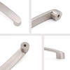 SYZOW 10 Pack Cabinet Handles Brushed Nickel Cabinet Pulls Kitchen