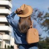 Gigi - Small Leather Fashion Backpack For Women - Rucksack