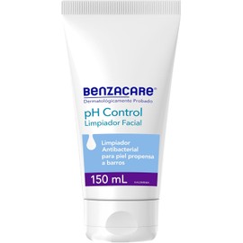 Benzacare pH Control Limpiador Facial Antibacterial 150 ml – Control de Acné, Ideal para Piel con Barros y Espinillas