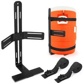 5 Gallon Bucket Holder, Steel Water Cooler Mount Rack,5 Gallon Water Cooler Bucket Holder for Trailer,Truck,RV, Cart, UTV, Mower