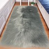 Faux Fur Rug Fluffy Rug Grey, Fluffy Carpet,Faux Sheepskin Rugs