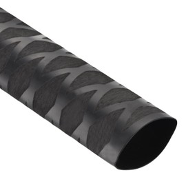 DMiotech Heat Shrink Sleeve Wrap Tubing x Tube Tubing for Fishing Rod Grips and Other Grips, Non Slip - Insulation - Waterproof 40'' Lengths, Dia 30mm Black