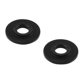 POSH FAITH (ポッシュフェイス) Motorcycle Accessories M10 to M6 Conversion Color Turn Signal Indicators 2-Pack Black 098013-CL
