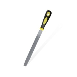 CMENINCY 10 Inch Double Cut Bastard Flat File, Carbon Steel File, Tool for Metalworking & Woodworking ﻿