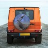 Universal Adorable Wildlife Red Deer Waterproof Dustproof Spare Wheel Cover
