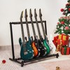 AODSK 5 Multi Guitar Stand Rack with Folding Design,Multiple Guitars
