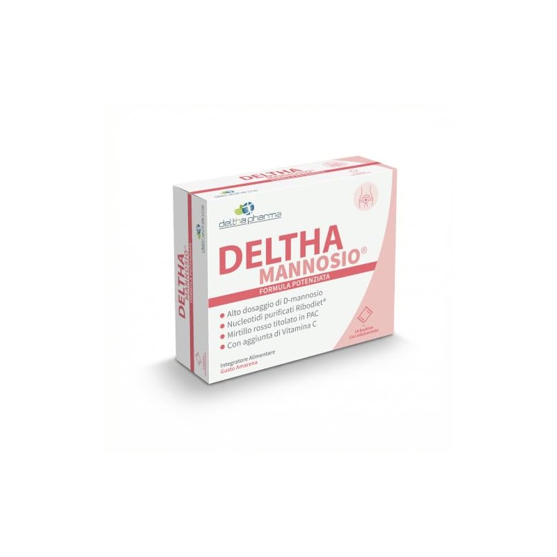 D-mannosio Puro 1500 Mg alto dosaggio, Mirtillo Rosso (cranberry) Nucleotidi