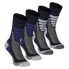 Hiking Socks 2/4/6 Pairs Outdoor Trekking Anti-Bubble Padding Women &