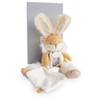 Doudou et Compagnie DC3485 Rabbit Sugar White Pantin with Blanket