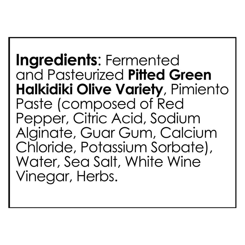 Tassos Pimiento Stuffed Mammoth Olives 35.27 Oz