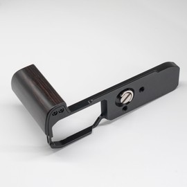 Iborrys L-Shaped Camera Handle ，Compatible with Nikon Zf Camera ，Precious Vintage Solid Wood | Handcrafted by Experienced Artisans (African BlackwoodB)