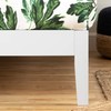 South Shore Vito Platform Bed-King-White