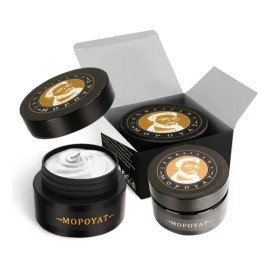 MOPOYAT - Bálsamo para barba recientemente mejorado - Bálsamo para el crecimiento de la barba al 20 %, estimula el crecimiento del vello facial, hacié