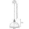Single Indoor Ceiling Pendant Light Fitting Copper Island Industrial Vintage