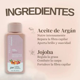 Shampoo Orgánico Prorganics Reparador Natural Libre De Sulfatos Y Parabenos 400 Ml Vegano