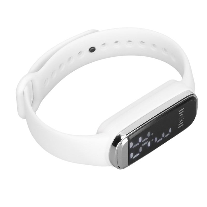 Digital Watch LED Screen 12/24 Hour Rechargeable Stylish Electronic Wrist