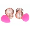LanMa Beauty Sponge Blender Holder,(2 Pack Rose Gold) Makeup Sponge