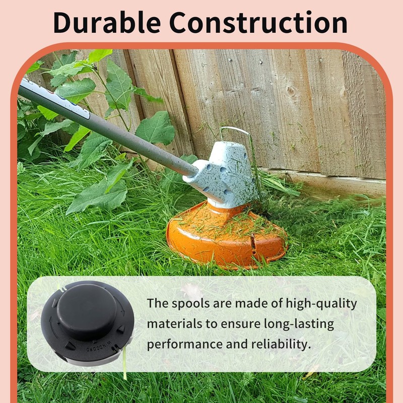 3PCS Replacement Spool Trimmer Head for Stihl FSA 56, Auto-Cut