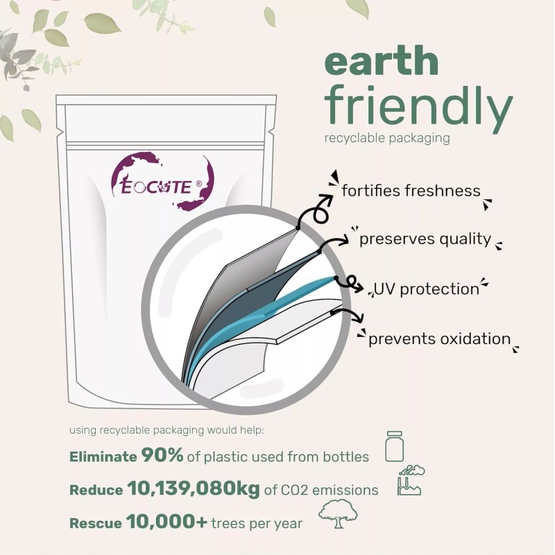 Eocute US Multi Collagen Peptides Powder-Hydroly - 2 lbs