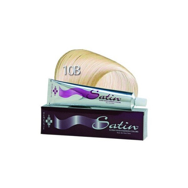 Developlus Satin Color #10B Ultra Light Beige Blonde 3 Ounce (88ml) (2 Pack)