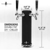 Keg Tower Insulator Neoprene Custom DIY chiller